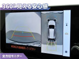 フロントモニター・サイドモニター・バックモニターを使用し、車を上から見たような映像で駐車が出来ます!
