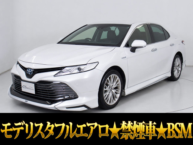 カムリ 2.5 G レザーパッケージ モデリスタフルエアロ 黒本革 セーフティセンス