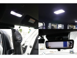 デジタルインナーミラー、室内灯はLEDに変更済み!!
