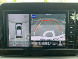 【アラウンドビューモニター】車両周辺をモニターで確認できて、駐車が苦手な人でもスムーズに駐車できます
