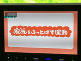 停車中に楽しめるTV機能です。休憩時間などに、ニュースや番組をチェックできます。長距離ドライブのお供にも最適です。