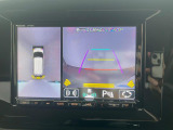 【全方位モニター用カメラ】専用のカメラにより、上から見下ろしたような視点で360度クルマの周囲を確認することができます☆死角部分も確認しやすく、狭い場所での切り返しや駐車もスムーズに行えます。
