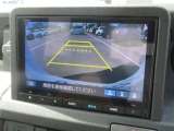 車庫入れ・駐車を安心サポート!バックカメラ装備です。