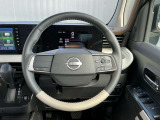 ちょうどいい大きさのハンドルです♪スイスイ運転できますよ♪