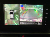 アラウンドビュ-モニタ-付き、駐車も安心できます