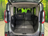 普段のお買い物や通勤、送迎等に十分な荷室スペースを確保しております。セカンドシートを倒すと、大きな荷物の積載も可能です♪