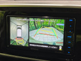 【パノラマモニター】専用のカメラにより、上から見下ろしたような視点で360度クルマの周囲を確認することができます☆死角部分も確認しやすく、狭い場所での切り返しや駐車もスムーズに行えます。
