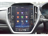 11.6インチセンターインフォメーションディスプレイ。運転に必要な情報やエンターテイメント機能を統合的に操作できます