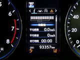 ディスプレイには運転に必要な様々な情報を表示します。