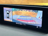 【360&deg;ビューモニター】専用のカメラにより、上から見下ろしたような視点で360度クルマの周囲を確認することができます☆死角部分も確認しやすく、狭い場所での切り返しや駐車もスムーズに行えます。