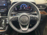 【ステアリングスイッチ】運転中、前方から目線をそらすことなく、オーディオ等の操作が可能な便利機能!安心&快適なドライブを演出してくれます♪