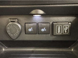 シートヒーター装備!エアコンに比べて暖まるスピードが速いので冬でも快適に過ごせます