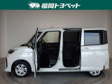 両側スライドドアを採用しています、助手席側は電動式で運転席から開閉できます。(運転席側は手動式です。)