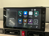 【スマホ連携ディスプレイオーディオ】「Car Play」に対応したアプリを操作可能。電話・地図アプリ・音楽・メッセージ、快適なカーライフを提供します♪
