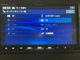【オーディオ機能】ナビに一体のオーディオは、フルセグTVの他にDVD/CDプレーヤーを装備♪もちろんFM/AMラジオもお聞きいただけますよ♪