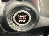 【プッシュ式エンジン】プッシュ式エンジンスタートでブレーキを踏んでボタンを押すだけでエンジン始動がスムーズ!!鍵をカバンに入れているだけでエンジンの始動が可能★とても便利な機能です