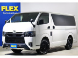 【厳選中古】令和5年 ハイエース ダークプライムⅡ ディーゼル2WD TRDフルエアロ ブラックエディション MRTタイプⅠ BIG-Xシンプルナビ付き☆
