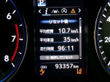 ディスプレイには運転に必要な様々な情報を表示します。