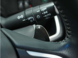 ◆パドルシフト◆オートマチック車でもミッション車のようなフィーリングを楽しめます。エンジンブレーキを使いたい時にも役立ちます。
