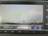 バックカメラの画像です。車庫入れや駐車が苦手な方でも後部が確認でき安心感がアップします