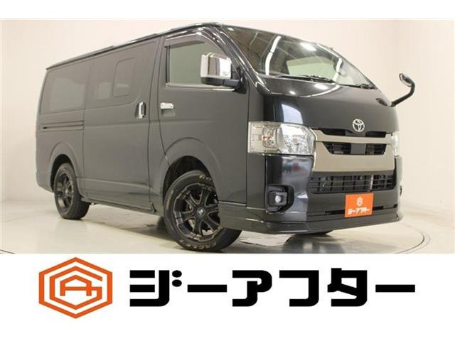 ハイエースバン 2.8 スーパーGL ダークプライムII ロング ディーゼル 4WD 禁煙車 純...