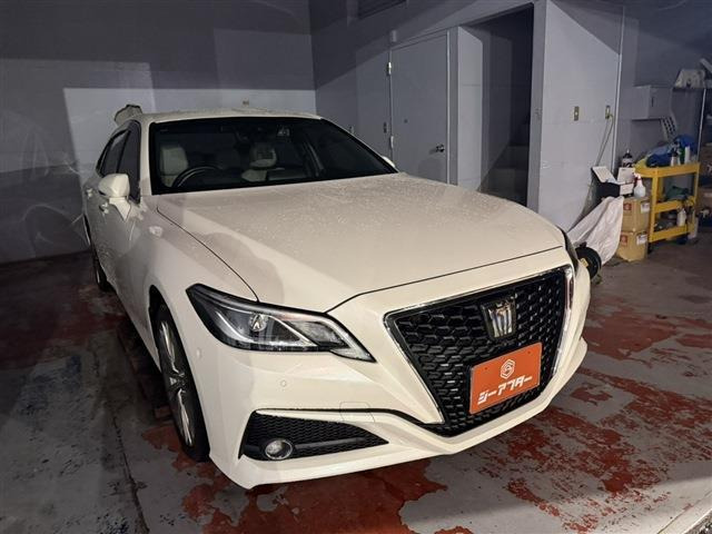 クラウン ハイブリッド 2.5 S エレガンス スタイルII 禁煙車 純正8インチナビ フルセ...