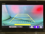 バックでの車庫入れも安心です! リアカメラが付いているバックモニター付のナビを装備しております。操作線もついており距離感も画面から確認できます。