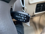 【 クルーズコントロール 】高速道路で便利な機能です!アクセルを離しても一定速度で走行ができる装備です!加速減速もスイッチ操作でOKです!//