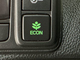 ★ECONスイッチ★ エコドライブを加速しよう!スイッチをONにすると、運転の仕方によるロスを抑え込み燃費をよくするようクルマが頑張ります(*^ー^*)燃費向上にチャレンジ♪