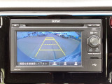 後方確認はバックカメラにお任せ♪後退時に便利で、駐車が楽になります♪