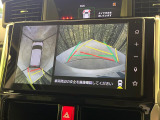 【パノラマモニター】専用のカメラにより、上から見下ろしたような視点で360度クルマの周囲を確認することができます☆縦列駐車や幅寄せ時に活躍してくれます♪