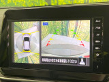【アラウンドビューモニター】専用のカメラにより、上から見下ろしたような視点で360度クルマの周囲を確認することができます☆死角部分も確認しやすく、狭い場所での切り返しや駐車もスムーズに行えます。