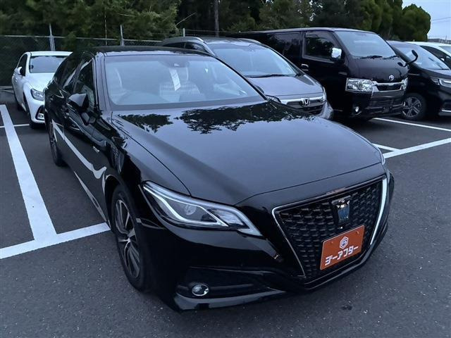 クラウン ハイブリッド 2.5 S 禁煙車 純正9型ナビ フルセグTV