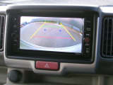 バックカメラが装備されています。駐車時に便利ですね。