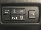 運転席回りのスイッチで安全装備のON/OFFも簡単に!
