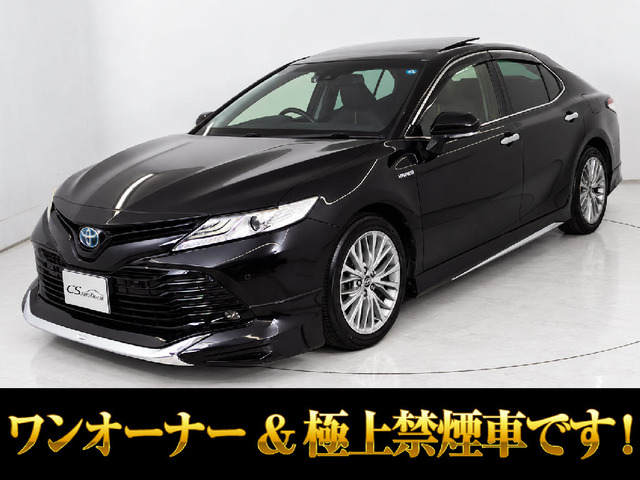 カムリ 2.5 G レザーパッケージ 禁煙車 サンルーフ 黒本革 レーダーC