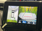 【全方位モニター用カメラ】専用のカメラにより、上から見下ろしたような視点で360度クルマの周囲を確認することができます☆死角部分も確認しやすく、狭い場所での切り返しや駐車もスムーズに行えます。