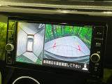 【アラウンドビューモニター】専用のカメラにより、上から見下ろしたような視点で360度クルマの周囲を確認することができます☆死角部分も確認しやすく、狭い場所での切り返しや駐車もスムーズに行えます。