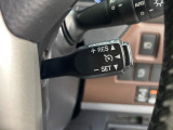 【クルーズコントロール】高速道路もラクラク走行。アクセルを離しても一定速度で走行ができ、長距離運転時の負担を軽減!加速・減速も簡単なスイッチ操作で調整できます。