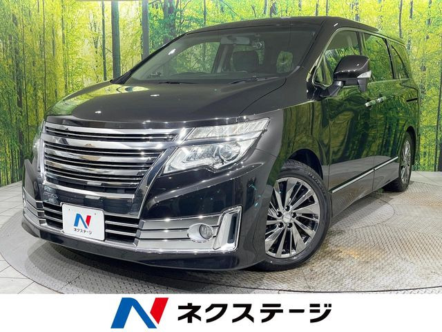 エルグランド 2.5 ライダー 黒本革シート