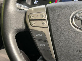 【ステアリングスイッチ】運転中、前方から目線をそらすことなく、オーディオ等の操作が可能な便利機能!安心&快適なドライブを演出してくれます♪