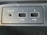 USBポート付です