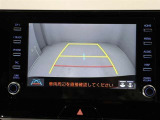 バックモニター装着車は後退時の強い味方です♪車庫入れや縦列駐車の際、後退操作の参考になるガイドラインをナビ画面に表示します。