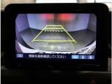 リアカメラは車庫入れの時などバックの見えない所をサポート。