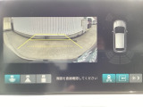 リヤカメラ表示時では視点を変更することもできます。
