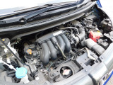 エンジンルームです。経験豊富なホンダスタッフがしっかり点検して車検整備をしてお渡しいたします。アフターメンテナンスも当店をご利用ください!