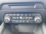 運転席/助手席が独立して調節可能な花粉除去フィルター付きフルオートエアコンです。