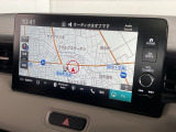 ホンダ純正メモリーナビ付きなので、迷わず目的地まで安心。
