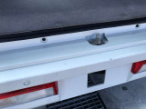 バンパーに荷物の出し入れで付いたキズ