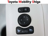 駐車時に便利なキ-フリ-連動オ-ト格納式ドアミラーを装備しています。施錠すると自動的にドアミラーを格納する便利な機能です!